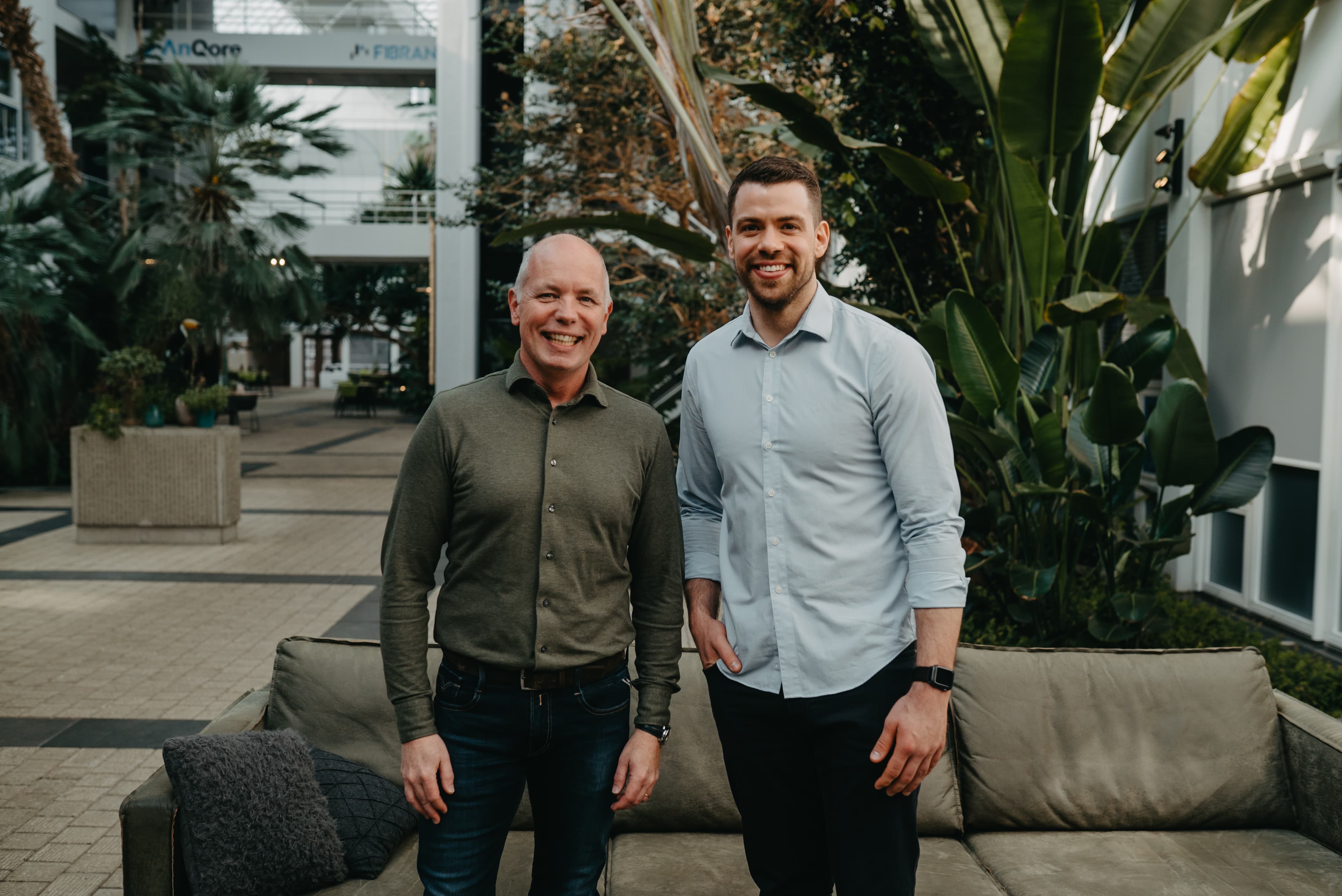 Joao en Michael, oprichters van HiNurse
